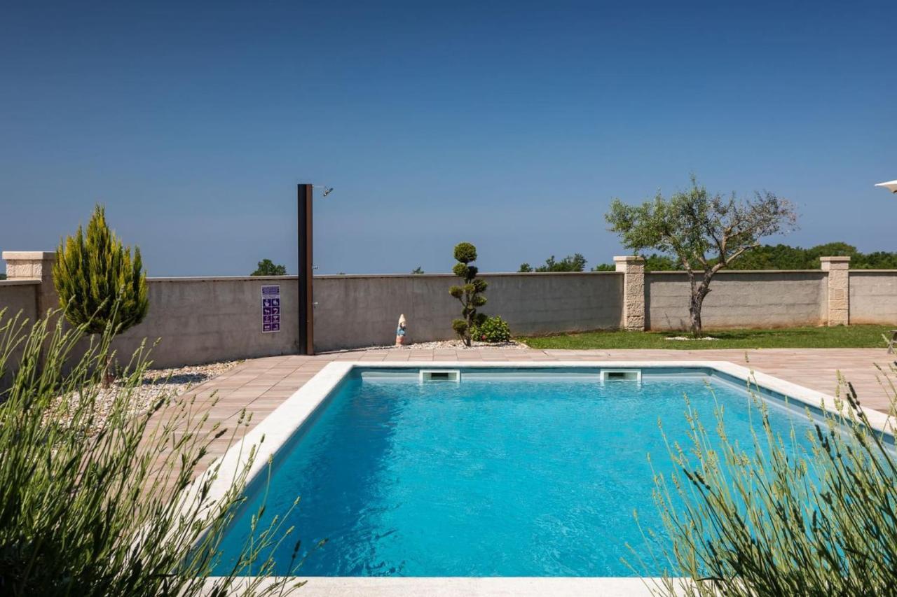 Activity Villa Gita With Pool And Grill In Tinjan Екстер'єр фото