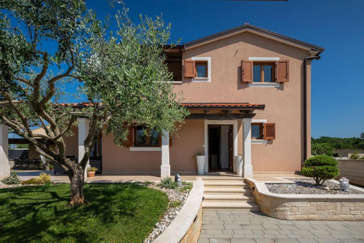 Activity Villa Gita With Pool And Grill In Tinjan Екстер'єр фото